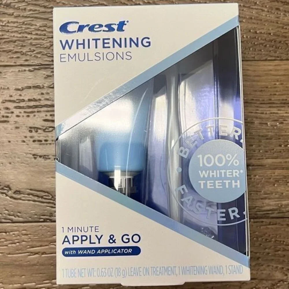 NIB Crest Whitening Emulsions Leave-On Teeth Whitening Treatment‎ EXP 12/22